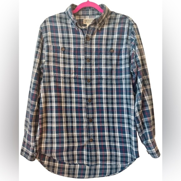 Duluth Trading Co Other - Duluth Trading Co Blue and Red Plaid Shirt